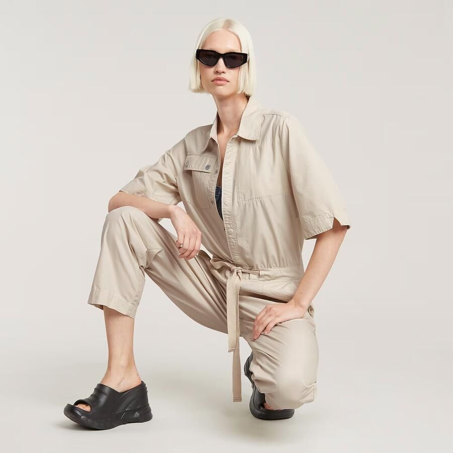 G-Star RAW Army Jumpsuit Wit Dames - Foto 4