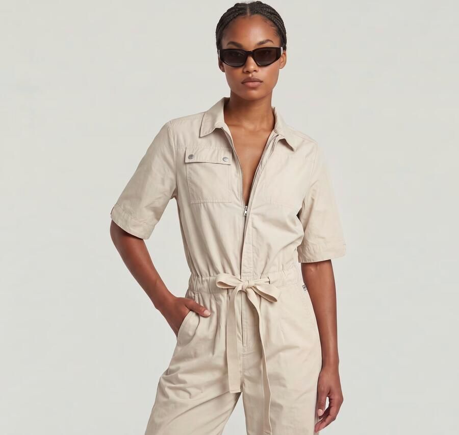 G-Star RAW Army Jumpsuit Wit Dames - Foto 6