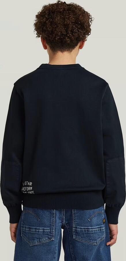 G-Star RAW Army Knit Sweater voor jongens Donkerblauw jongens - Foto 5