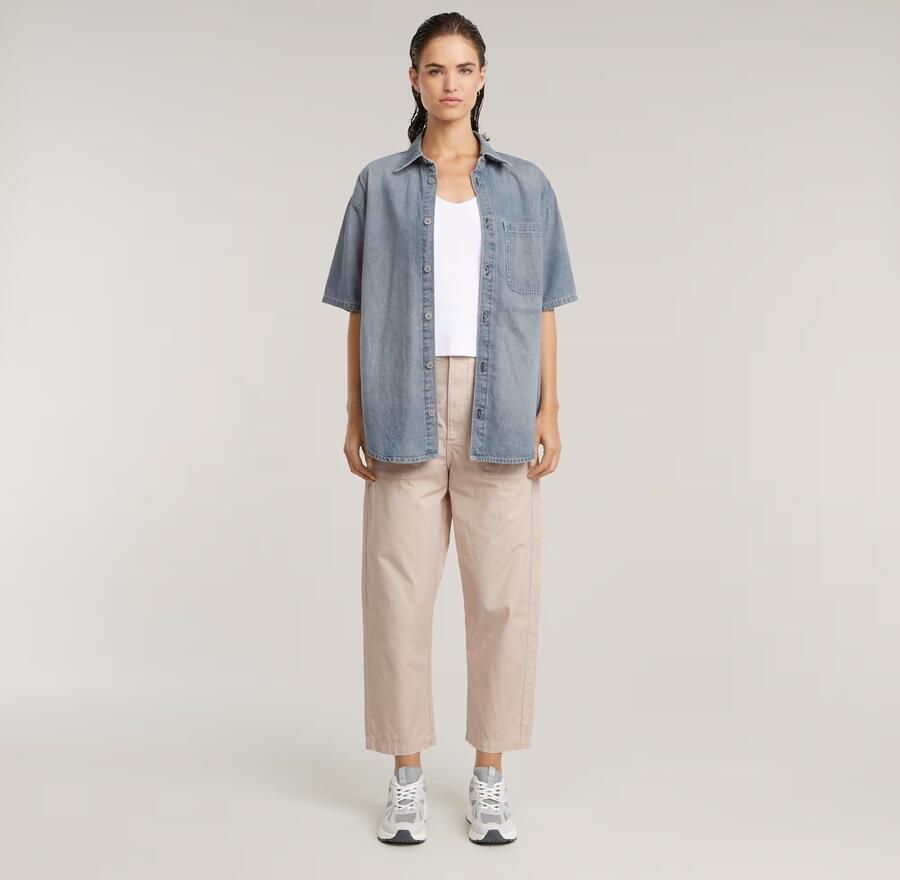 G-Star RAW Top Asymmetrical Zip met een ritssluiting