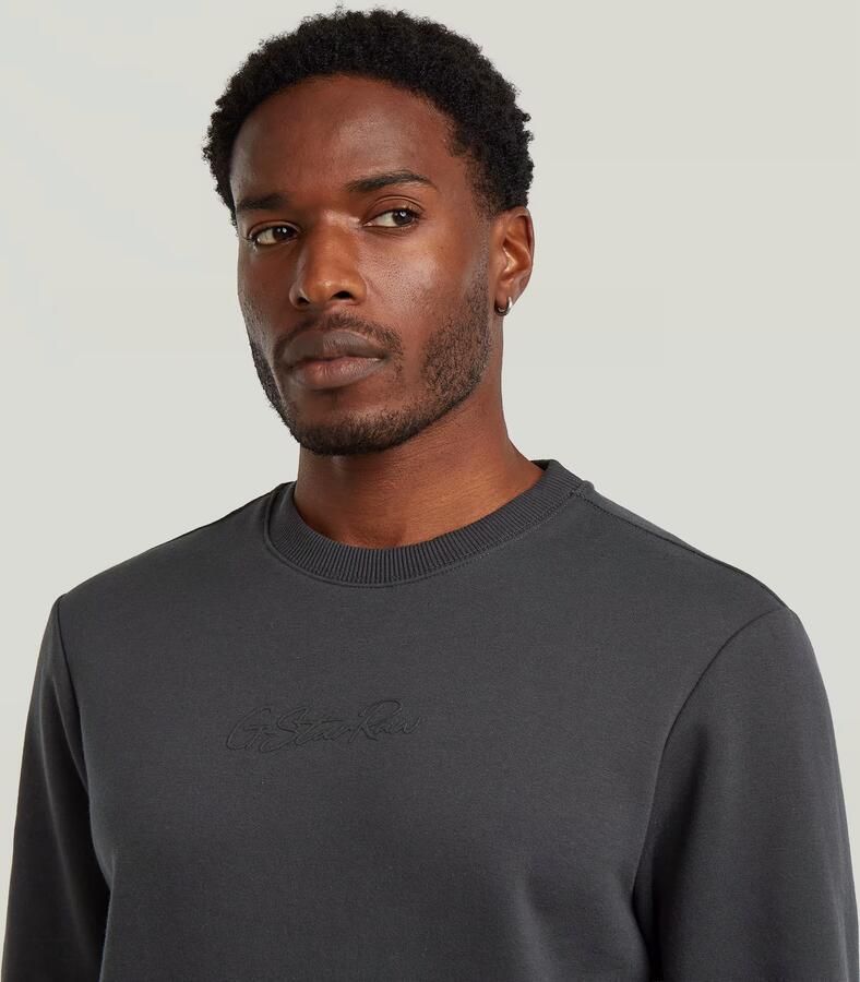 G-Star RAW Autograph Sweater Grijs Heren - Foto 2