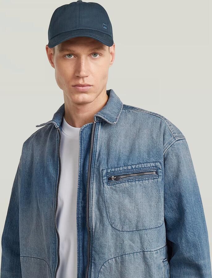 G-Star RAW Avernus Baseballcap Donkerblauw Heren - Foto 2