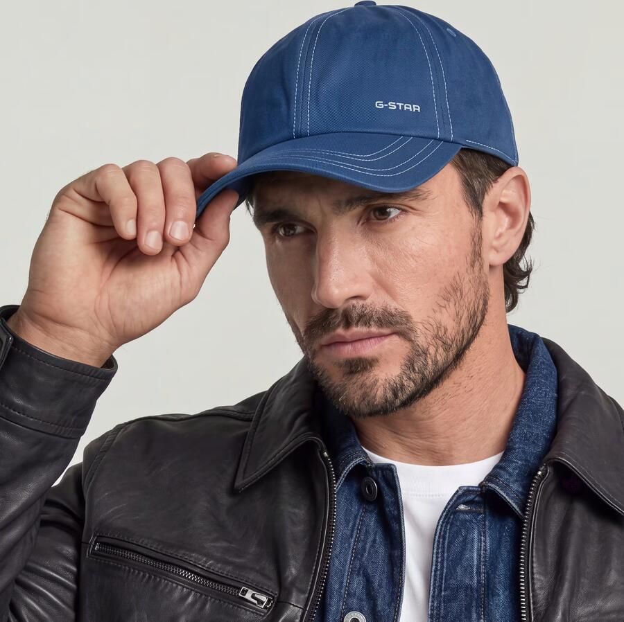 G-Star RAW Avernus Baseballcap Donkerblauw Heren - Foto 2