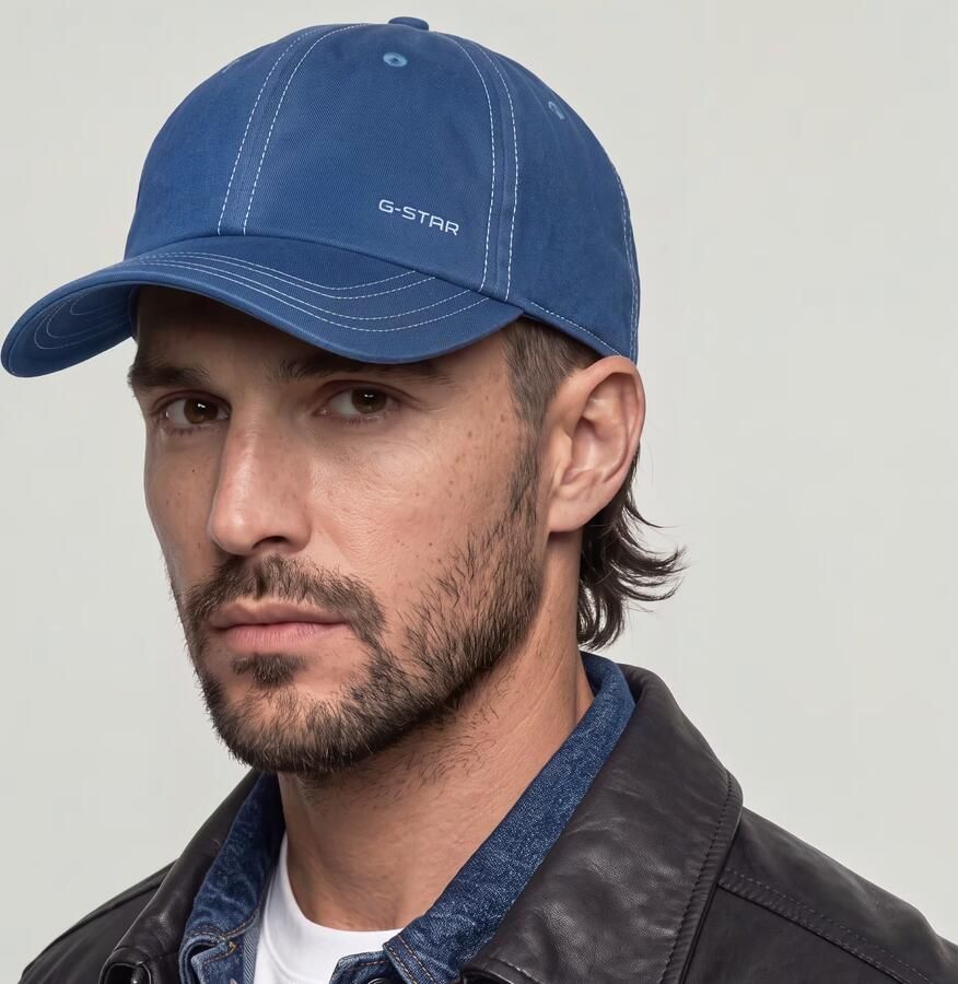 G-Star RAW Avernus Baseballcap Donkerblauw Heren - Foto 3