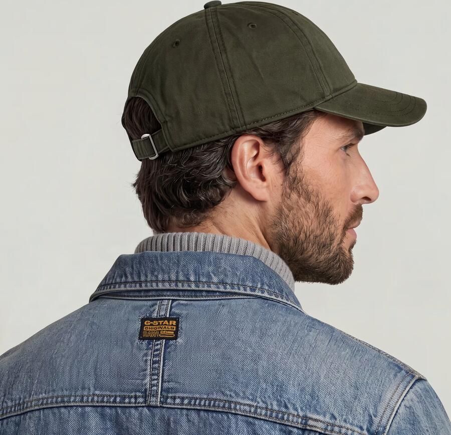 G-Star Raw Pet D26254-D388 AVERNUS BASEBALL CAP-B575 ASFALT - Foto 3