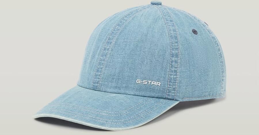 G-Star RAW Avernus Baseballcap Lichtblauw Heren