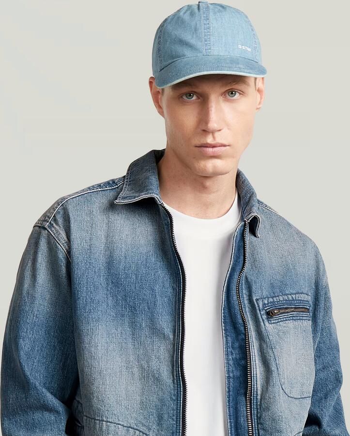G-Star RAW Avernus Baseballcap Lichtblauw Heren - Foto 2