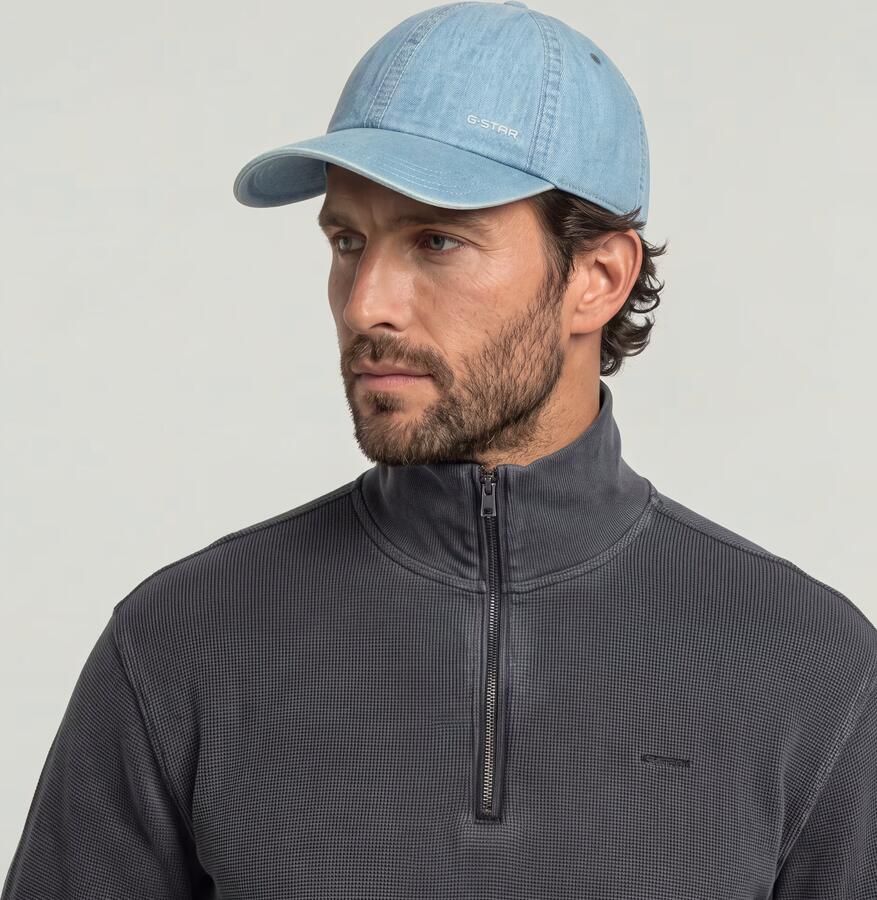 G-Star RAW Avernus Baseballcap Lichtblauw Heren - Foto 2