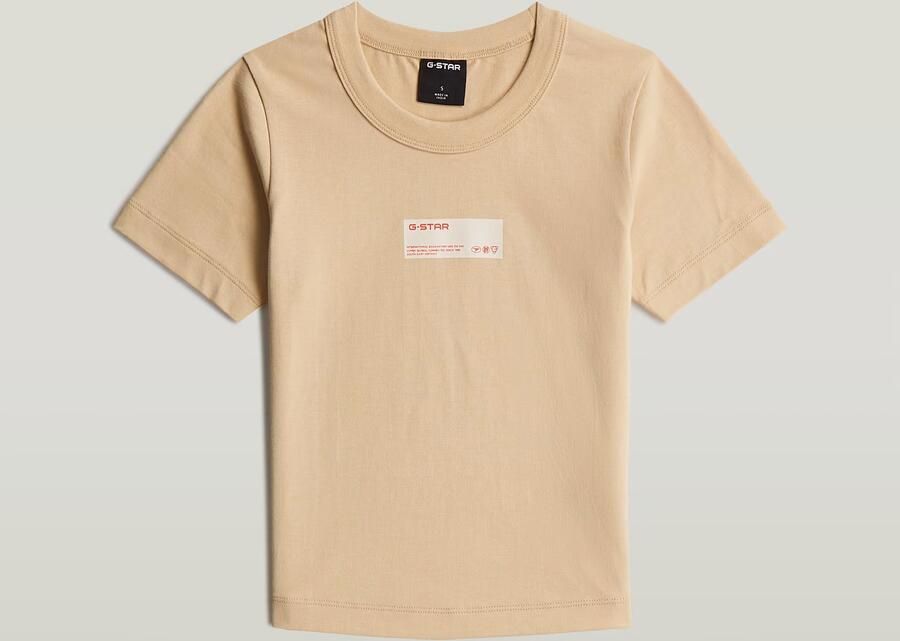 G-Star RAW Baby T-Shirt Beige Dames - Foto 4