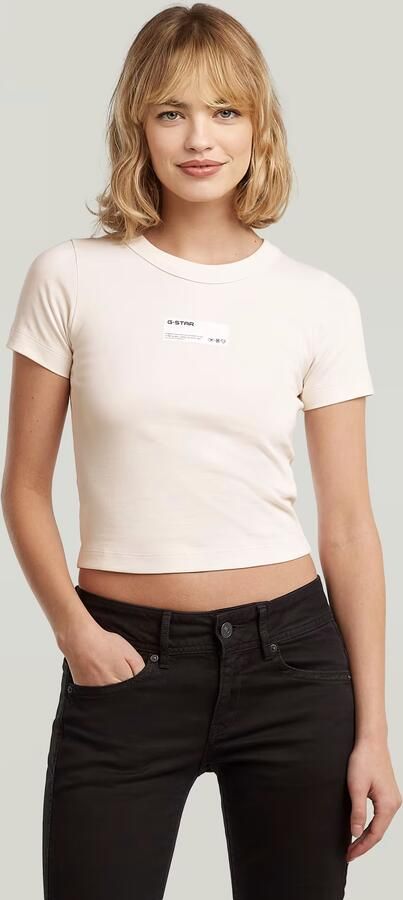 G-Star RAW Baby T-Shirt Wit Dames