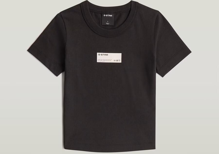 G-Star RAW Baby T-Shirt Zwart Dames - Foto 5