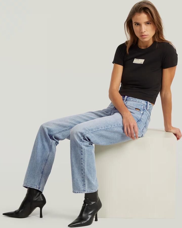 G-Star RAW Baby T-Shirt Zwart Dames - Foto 3