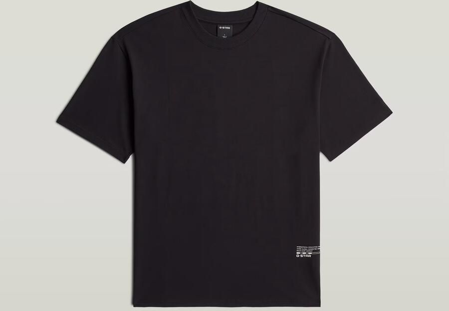 G-Star RAW Back Applique Relaxed T-Shirt Zwart Heren - Foto 4