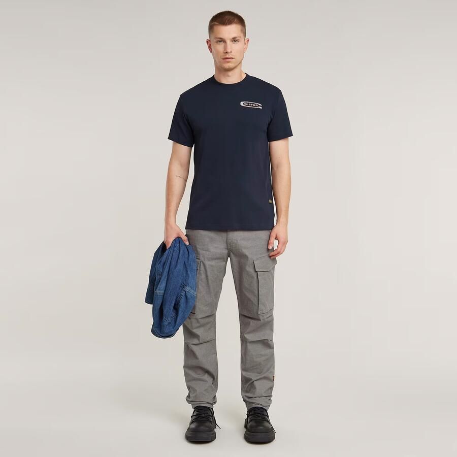 G-Star RAW Back Graphic Arch T-shirt Donkerblauw Heren - Foto 2