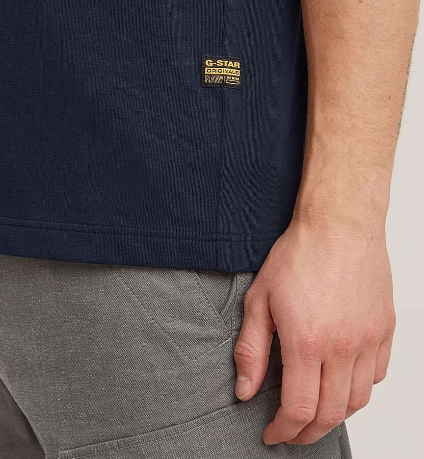 G-Star RAW Back Graphic Arch T-shirt Donkerblauw Heren - Foto 5