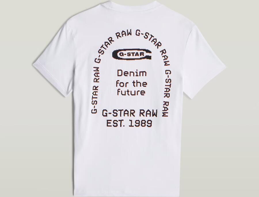 G-Star Raw T-shirt Korte Mouw T-shirt Back Gr Arch - Foto 6