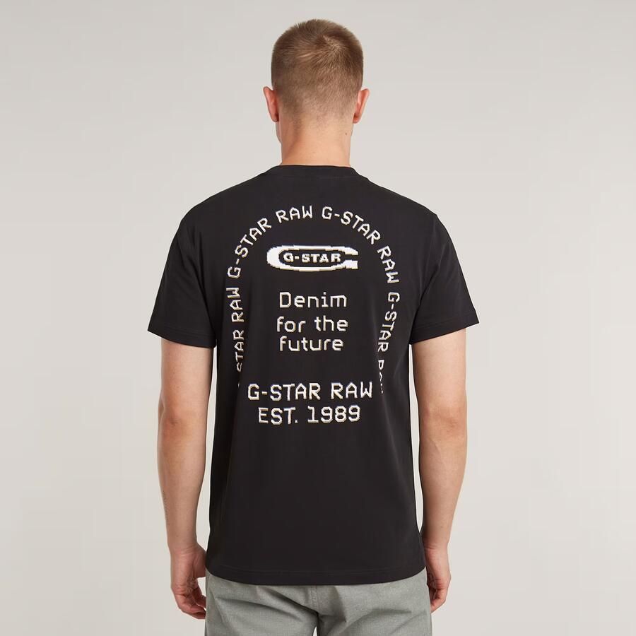 G-Star Raw T-shirt Korte Mouw T-shirt Back Gr Arch - Foto 2