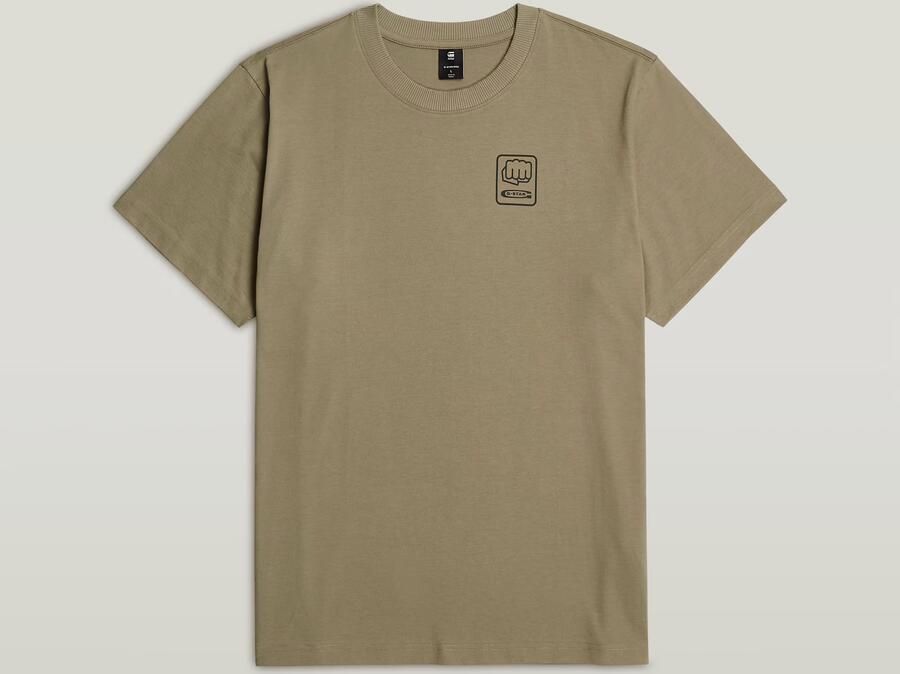 G-Star RAW Back Graphic Loose T-Shirt Groen Heren - Foto 7