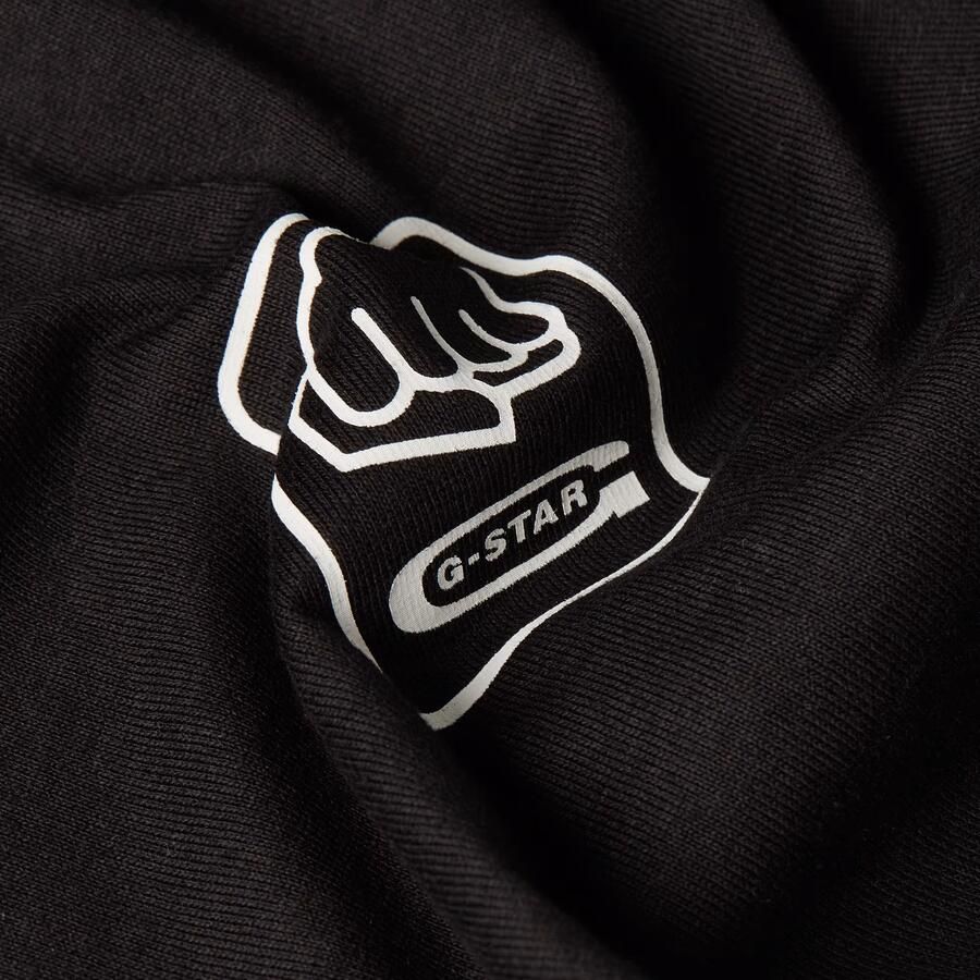 G-Star RAW Back Graphic Loose T-Shirt Zwart Heren - Foto 4