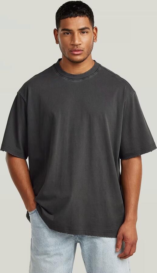 G-Star RAW Back Graphic Loose T-Shirt Zwart Heren