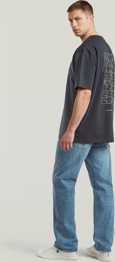 G-Star RAW Back Graphic Relaxed T-shirt Grijs Heren - Foto 7
