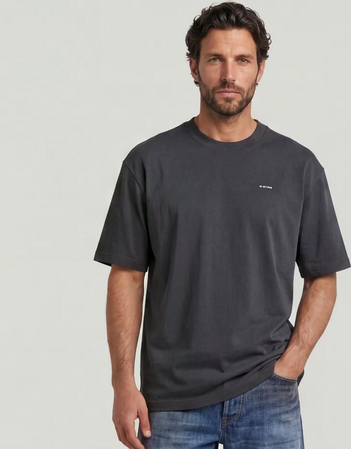 G-Star RAW Back Graphic Relaxed T-shirt Grijs Heren - Foto 4