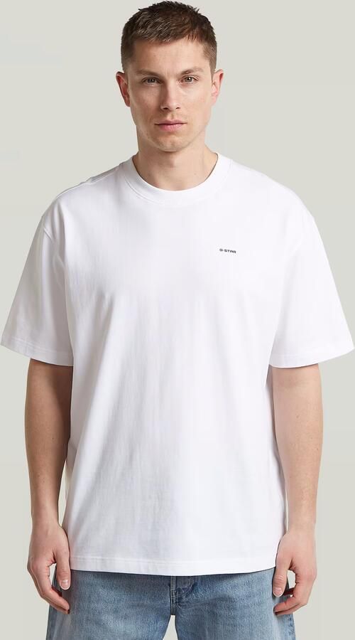 G-Star RAW Back Graphic Relaxed T-shirt Wit Heren - Foto 6