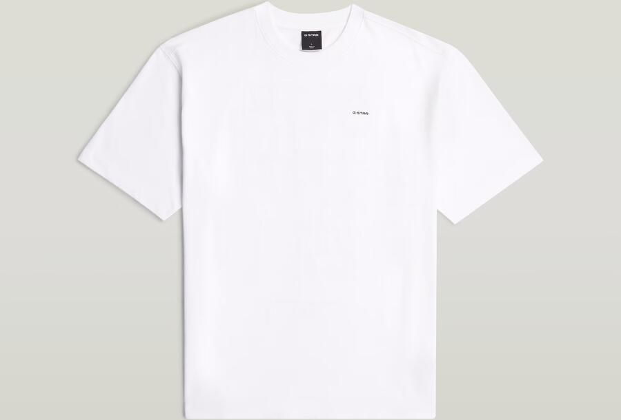 G-Star RAW Back Graphic Relaxed T-shirt Wit Heren - Foto 4