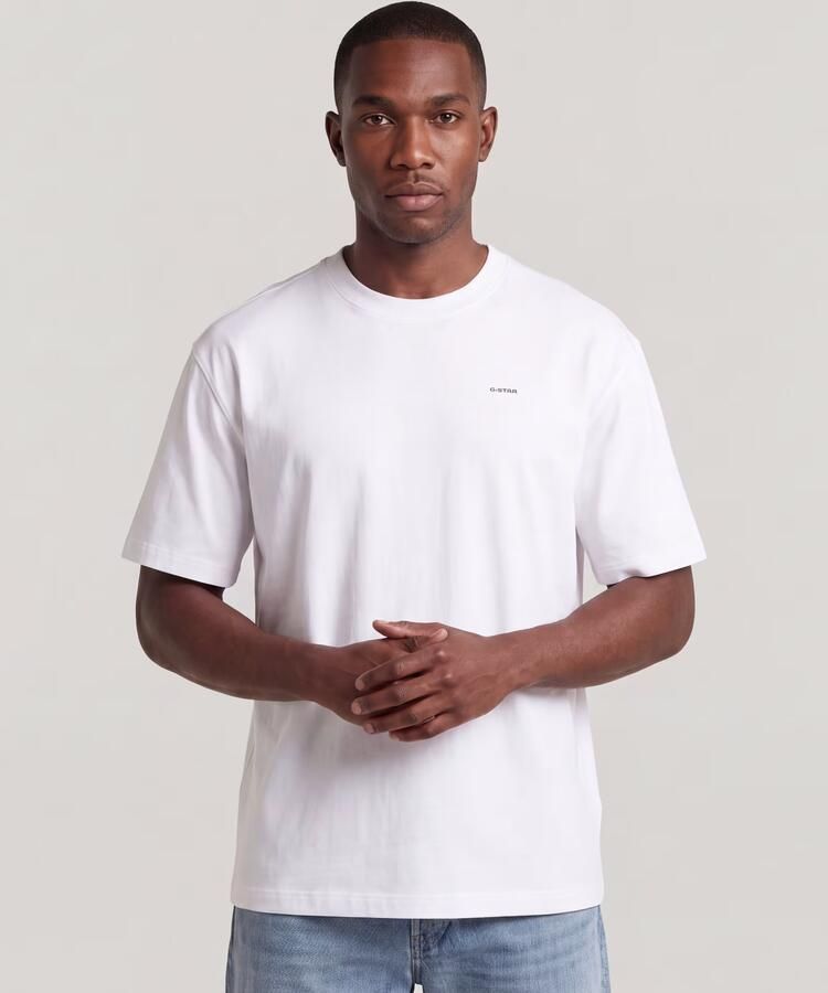 G-Star RAW Back Graphic Relaxed T-shirt Wit Heren - Foto 5