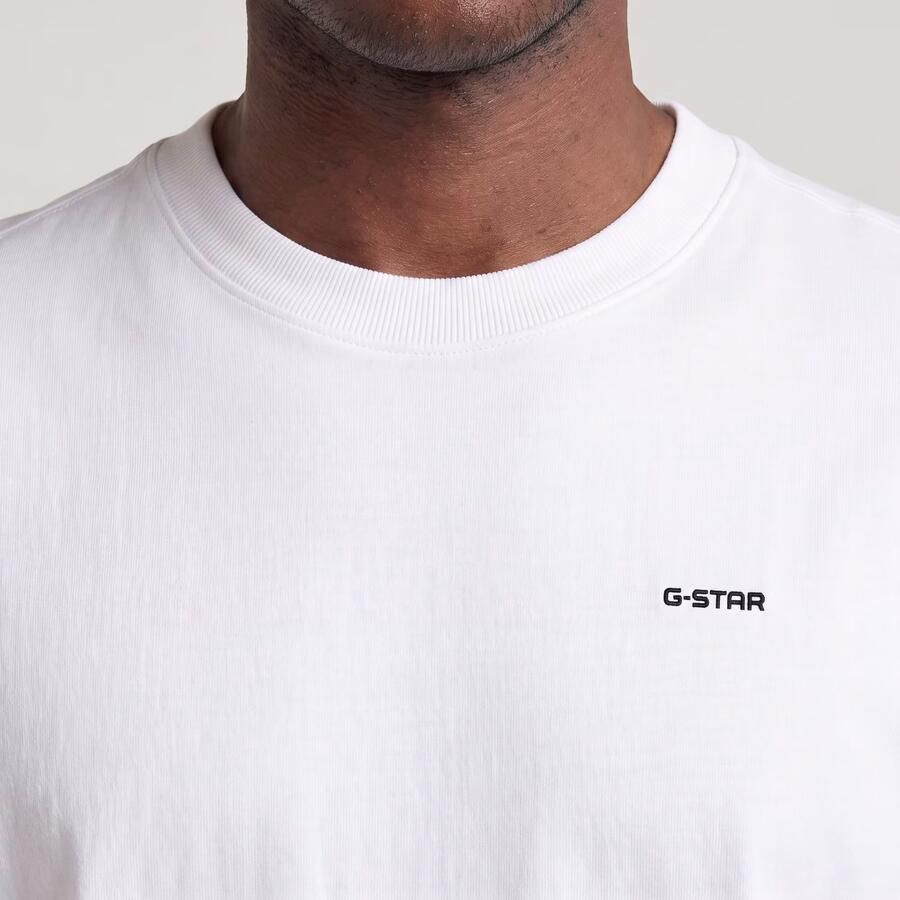 G-Star RAW Back Graphic Relaxed T-shirt Wit Heren - Foto 3