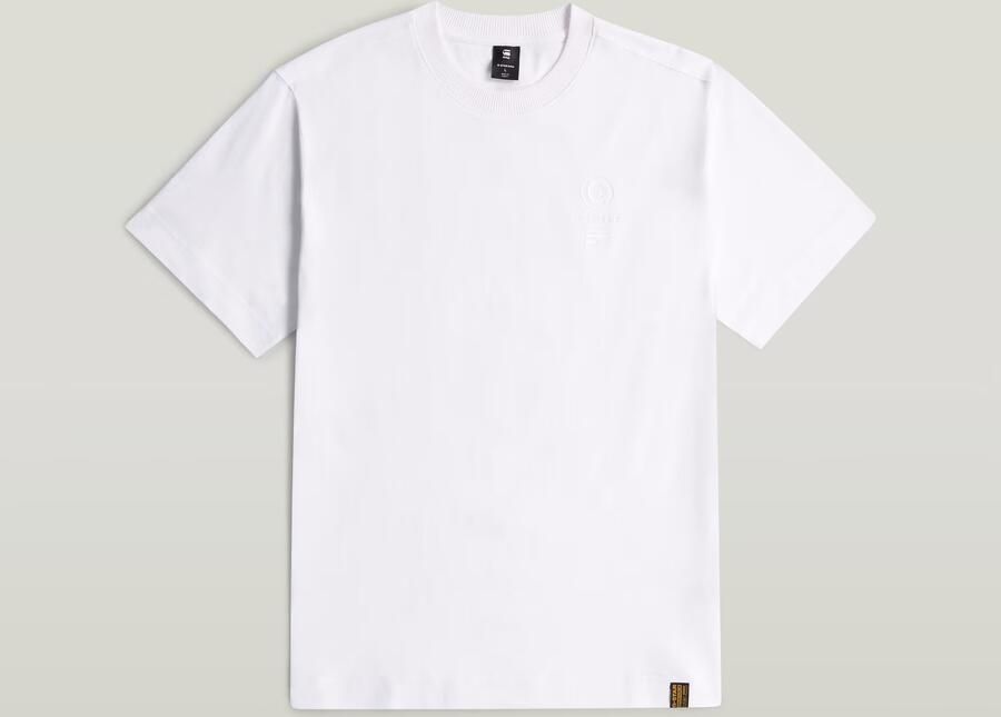 G-Star RAW Back Graphic T-Shirt Wit Heren - Foto 4