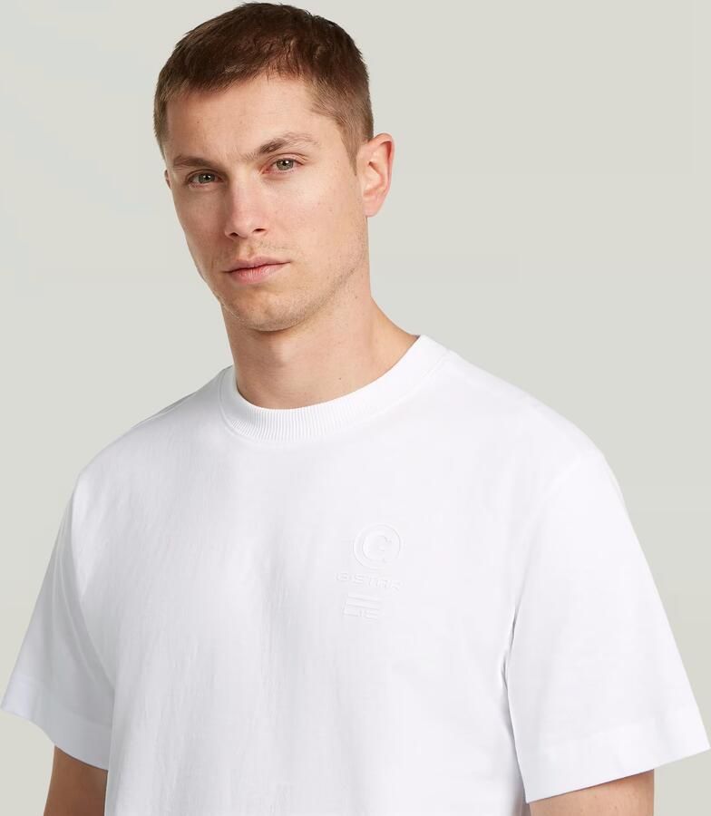G-Star RAW Back Graphic T-Shirt Wit Heren - Foto 3