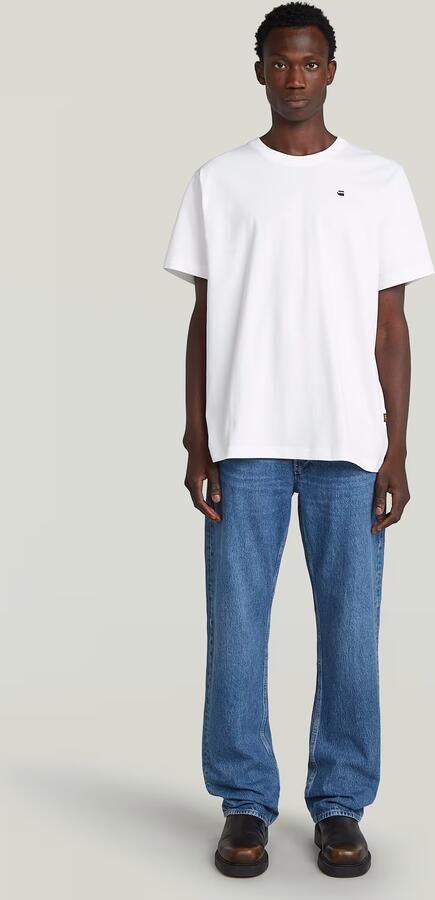 G-Star Raw T-shirt Korte Mouw D26839 C784 BACK PHOTO-H750 WHITE DENIM - Foto 7