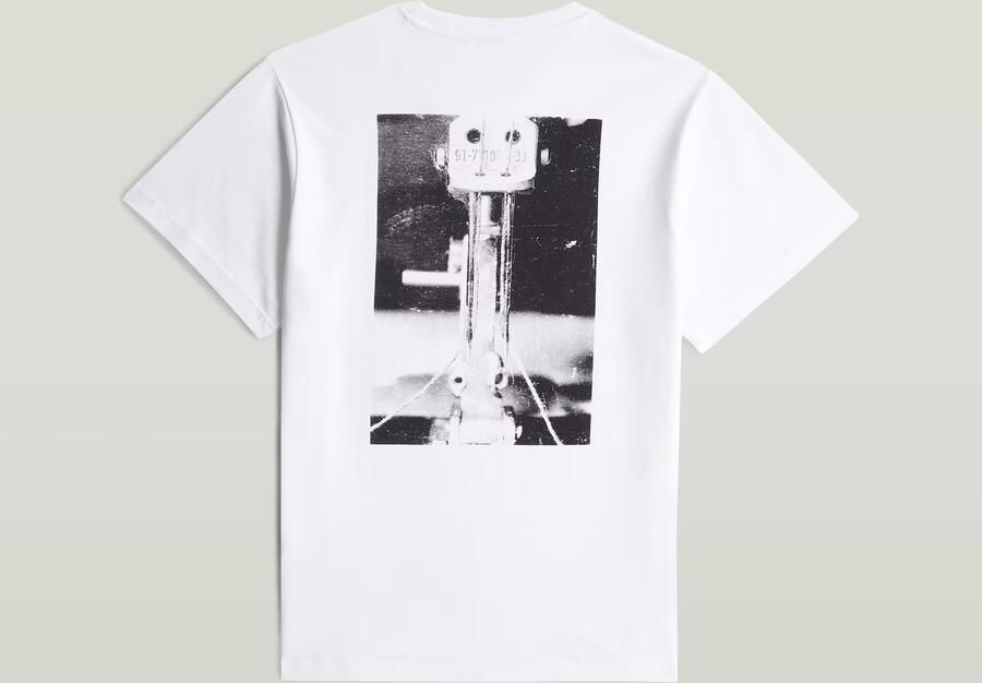 G-Star RAW Back Photo Print Loose T-shirt Anders Heren - Foto 4