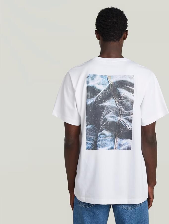 G-Star RAW Back Photo Print Loose T-shirt Anders Heren - Foto 8