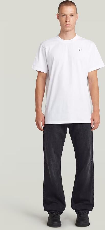 G-Star RAW Back Printed T-Shirt Wit Heren - Foto 4