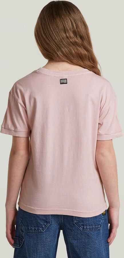 G-Star RAW Badge Top T-Shirt voor meisjes Roze meisjes - Foto 7