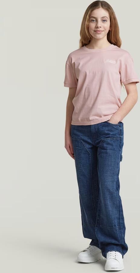 G-Star RAW Badge Top T-Shirt voor meisjes Roze meisjes - Foto 6