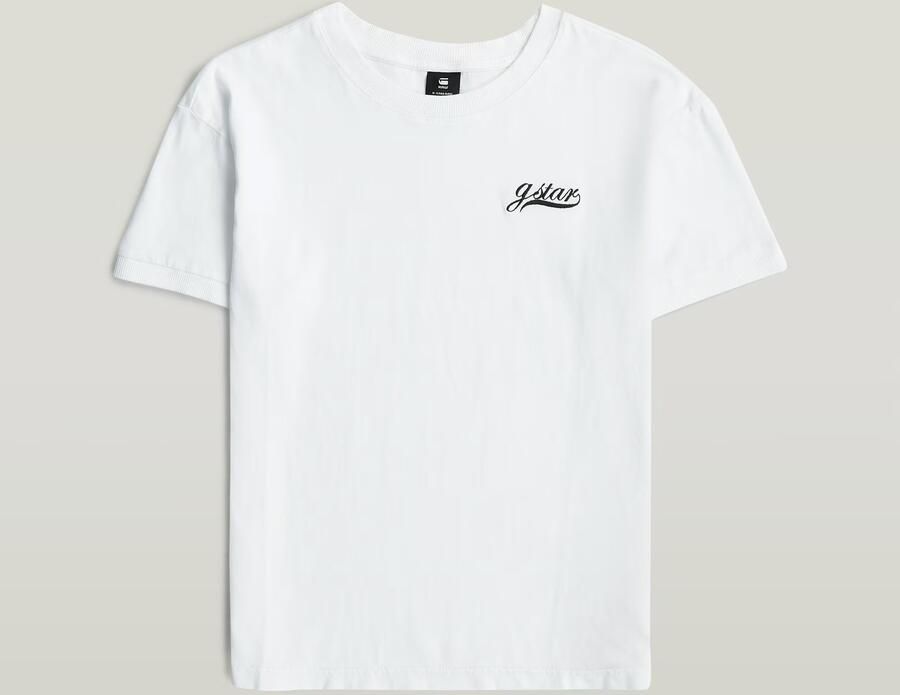 G-Star RAW Badge Top voor meisjes Wit meisjes - Foto 3