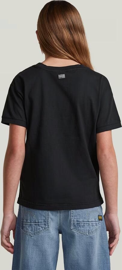 G-Star RAW Badge Top voor meisjes Zwart meisjes - Foto 6