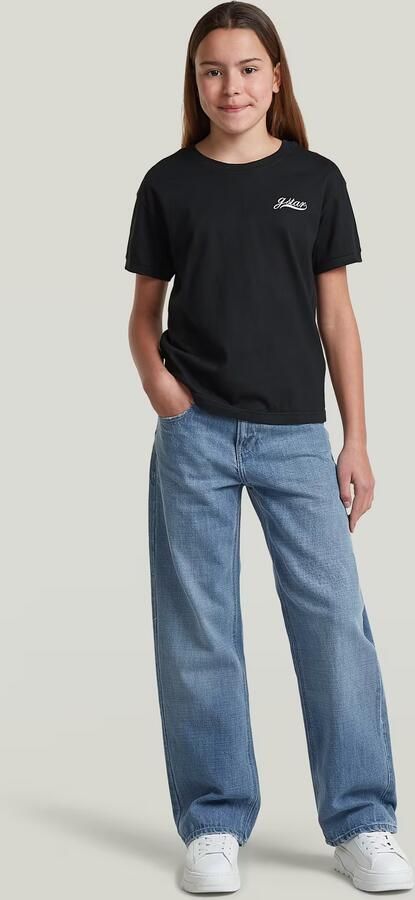 G-Star RAW Badge Top voor meisjes Zwart meisjes - Foto 5
