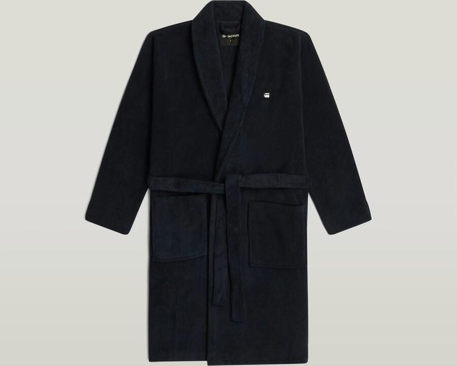 G-Star RAW Badjas Donkerblauw Heren