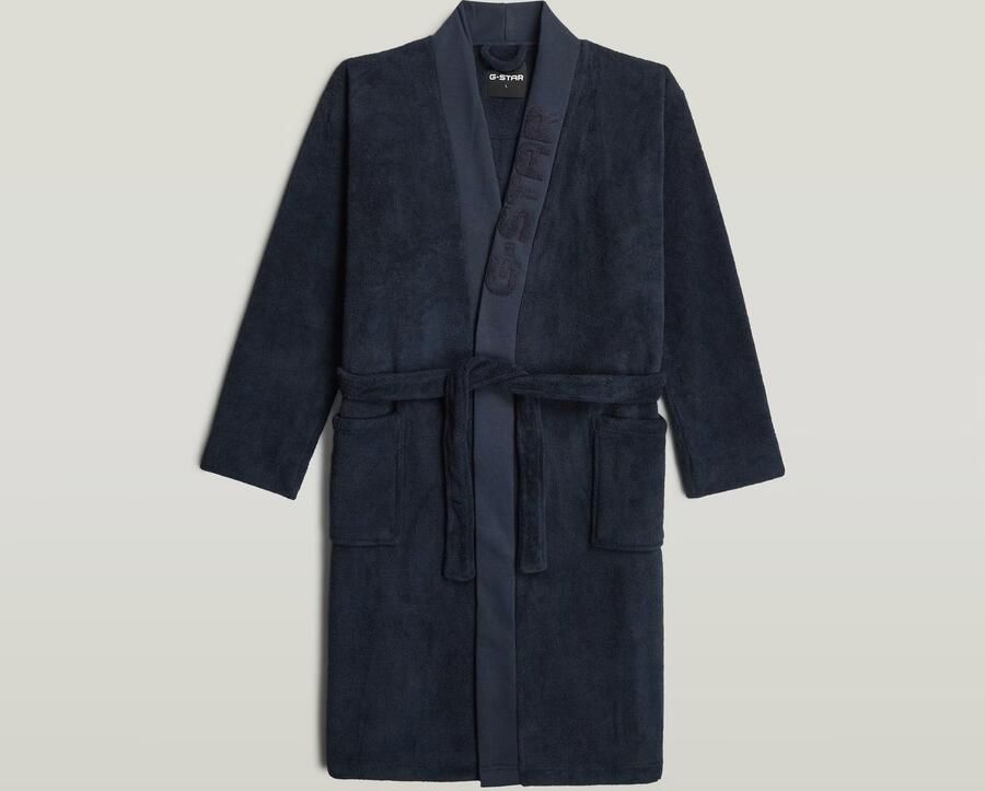 G-Star RAW Badjas Donkerblauw Heren