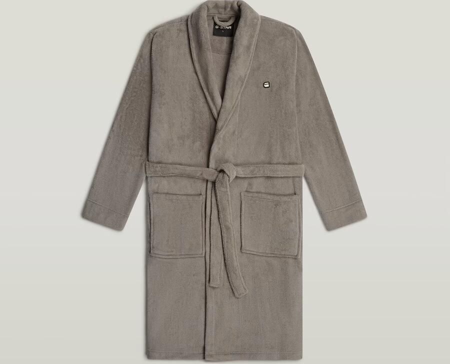 G-Star RAW Badjas ARGON DRESSING GOWN Badjas met sjaalkraag