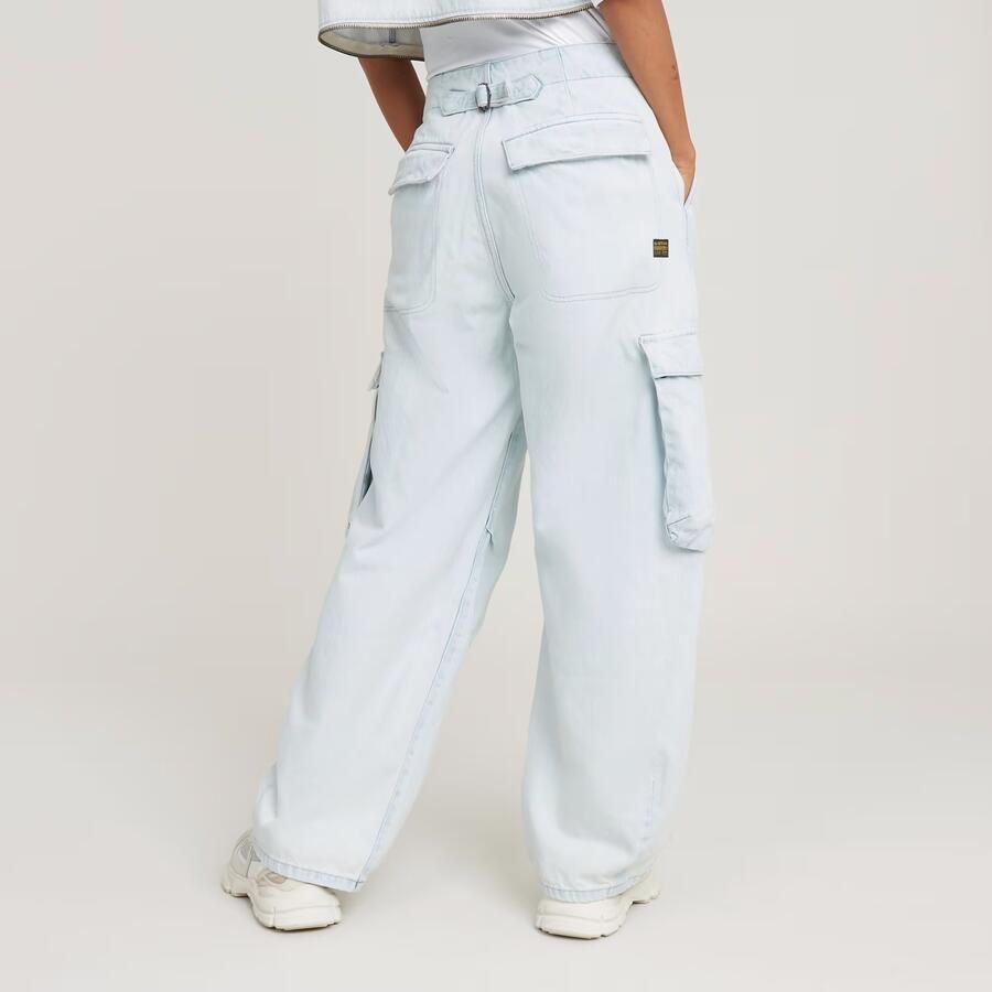 G-Star Raw Jeans D26425-D436C BALLOON CARGO-BEACHED FADED CLIFTON BLUE - Foto 3