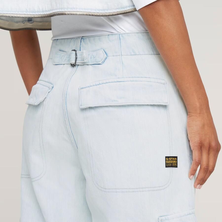 G-Star Raw Jeans D26425-D436C BALLOON CARGO-BEACHED FADED CLIFTON BLUE - Foto 4