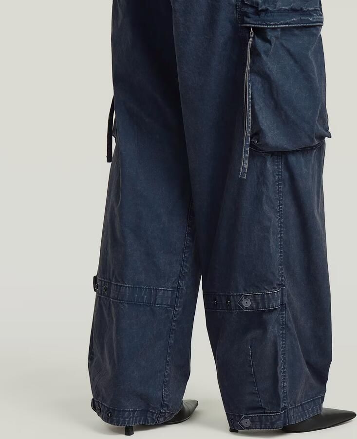 G-Star RAW Balloon Cargobroek Donkerblauw Dames - Foto 3