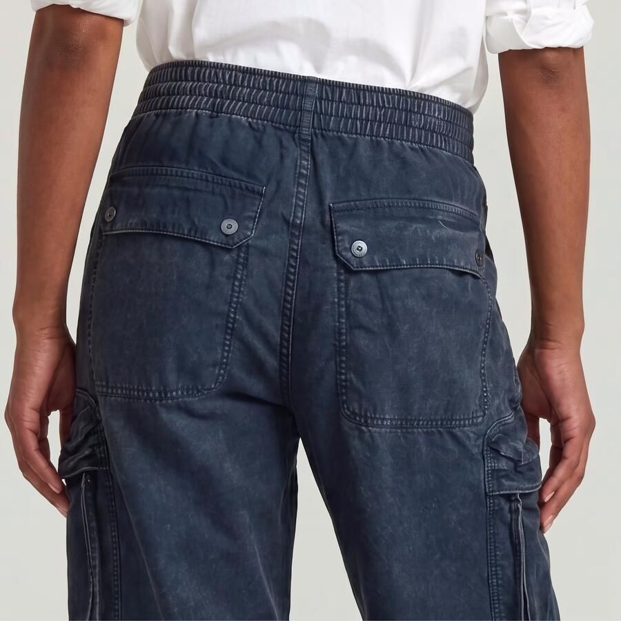G-Star RAW Balloon Cargobroek Donkerblauw Dames - Foto 3