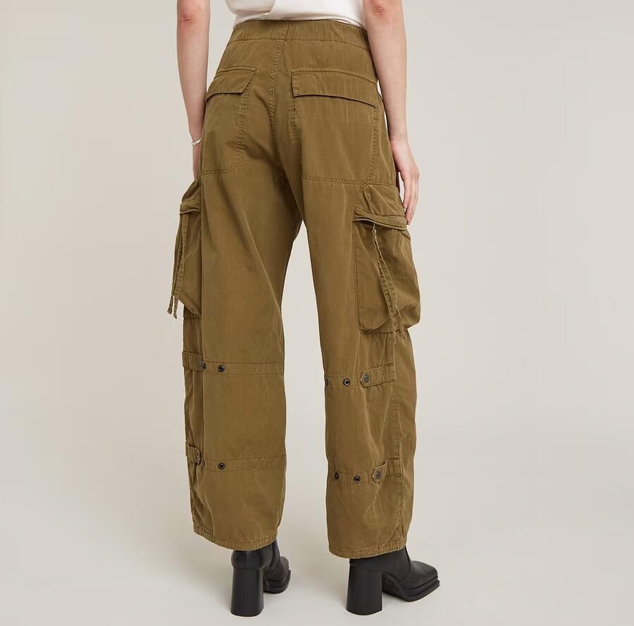 G-Star RAW Balloon Cargobroek Groen Dames - Foto 3