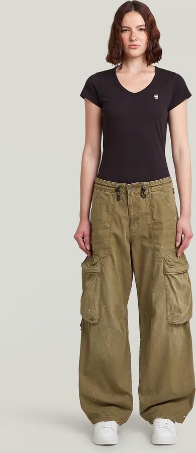 G-Star RAW Balloon Cargobroek Groen Dames - Foto 6